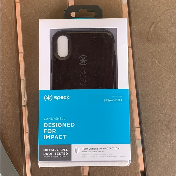 Black Speck IPhone XR candy shell phone case - Picture 1 of 4